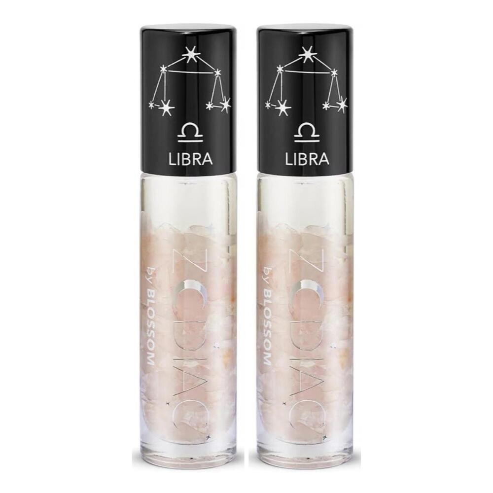 Blossom Zodiac Libra Vanilla Scented Moisturizing Roll On Lip Gloss